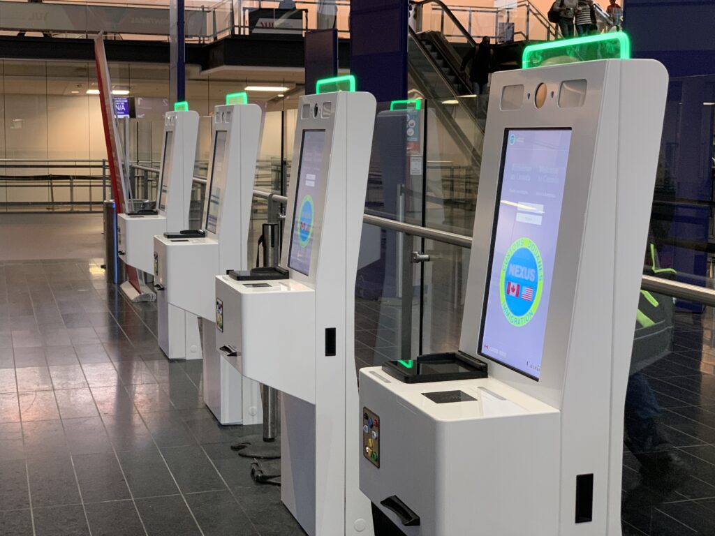 Nexus users face new biometric scanning kiosks at Vancouver International  Airport